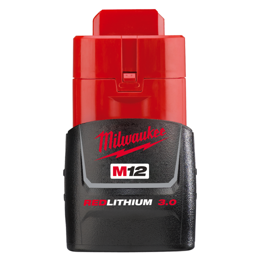 Milwaukee M12B3 M12 3.0Ah REDLITHIUM-ION™ Compact Battery