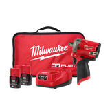 Milwaukee M12FIWF12-202B M12 FUEL® 1/2" Stubby Impact Wrench Kit