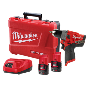 Milwaukee M12FPD-202C M12 FUEL™ 13mm Hammer Drill/Driver Kit