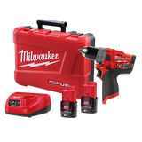 Milwaukee M12FPD-202C M12 FUEL™ 13mm Hammer Drill/Driver Kit