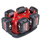 Milwaukee M1418C6 M18™ Six Pack Sequential Charger
