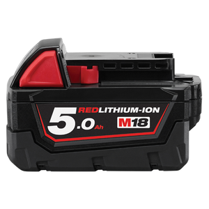 Milwaukee M18B5 M18™ 5.0AH REDLITHIUM-ION™ Battery