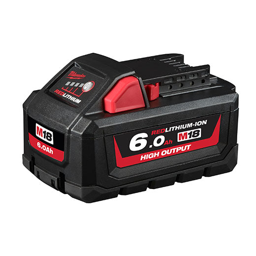 Milwaukee M18HB6 M18™ REDLITHIUM-ION™ HIGH OUTPUT 6.0Ah Battery Pack